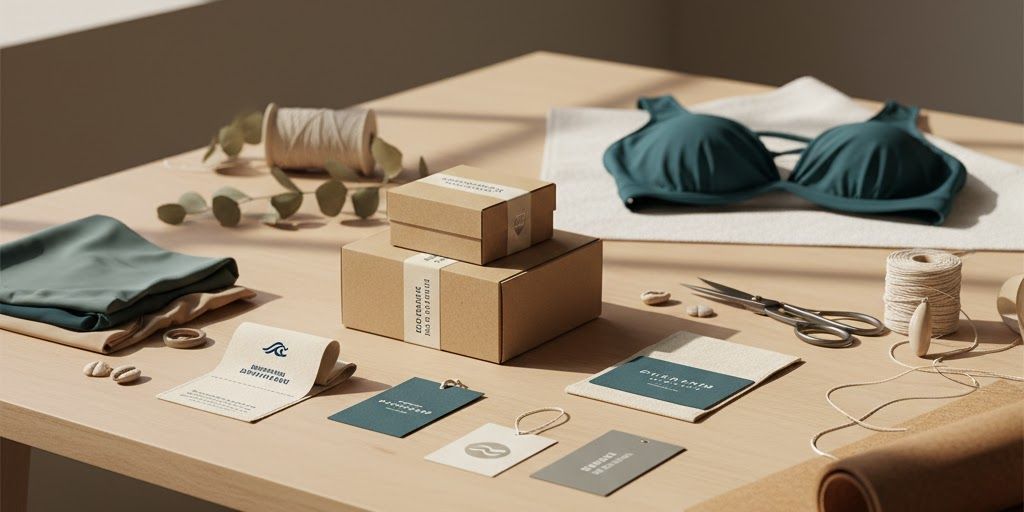 カスタムブランドラベルとパッケージング