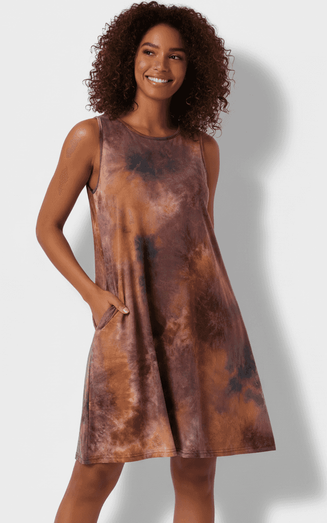 ラッフルスリーブとティアード裾付きのアクアガーゼボタンフロントミニビーチカバーアップ