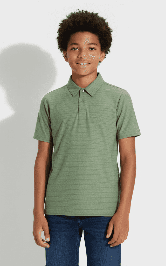 ガールズシェルパフリースジャケット、クロップドライラッククォータージップ ハイカラー付き 暖かさとスタイル用